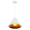 Cwi Lighting Keila 1 Light Down Pendant With Matte White & Gold Finish 9666P10-1-142 - alternate 1